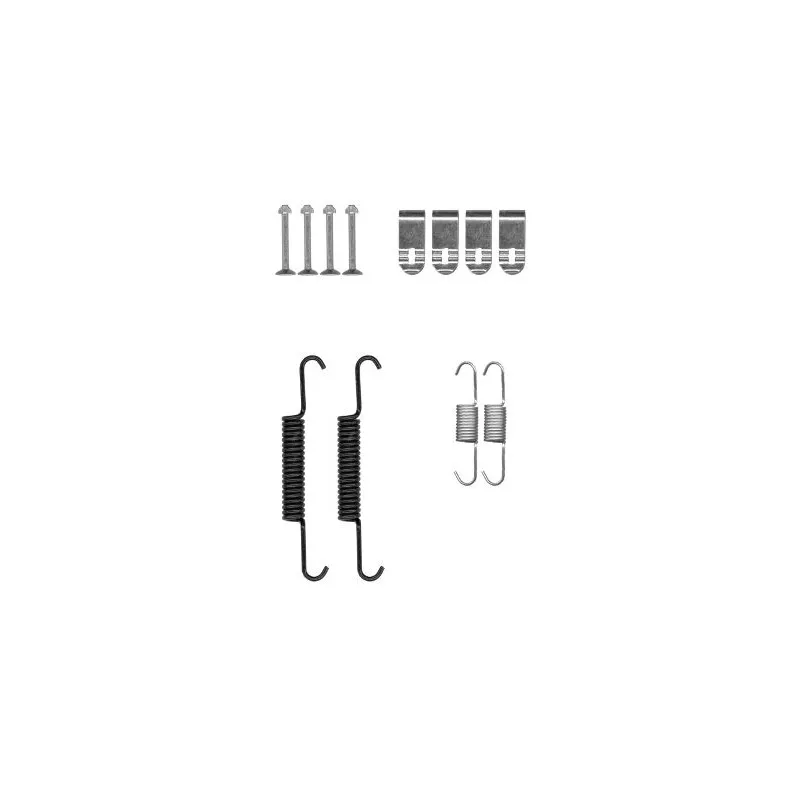 Kit d'accessoires, mâchoires de frein de stationnement TEXTAR 97038500