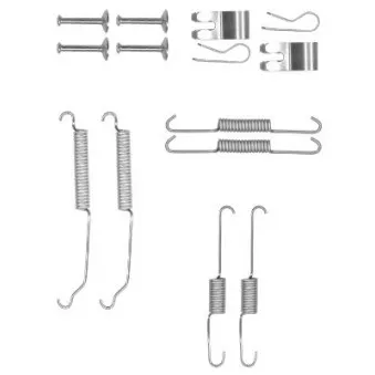 Kit d'accessoires, mâchoire de frein TEXTAR 97038600
