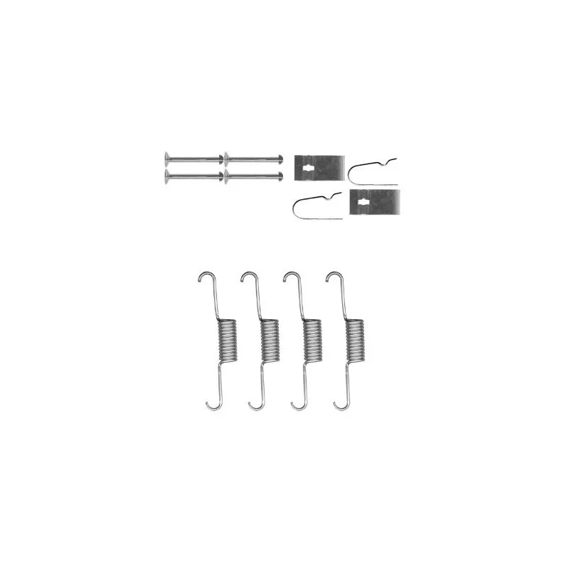 Kit d'accessoires, mâchoires de frein de stationnement TEXTAR 97038700