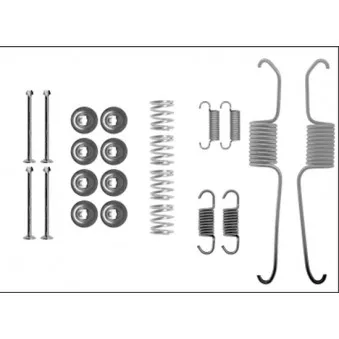 Kit d'accessoires, mâchoire de frein TEXTAR 97040200