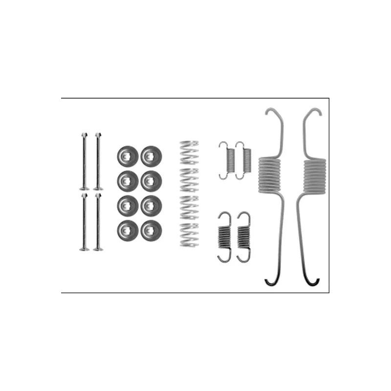 Kit d'accessoires, mâchoire de frein TEXTAR 97040200
