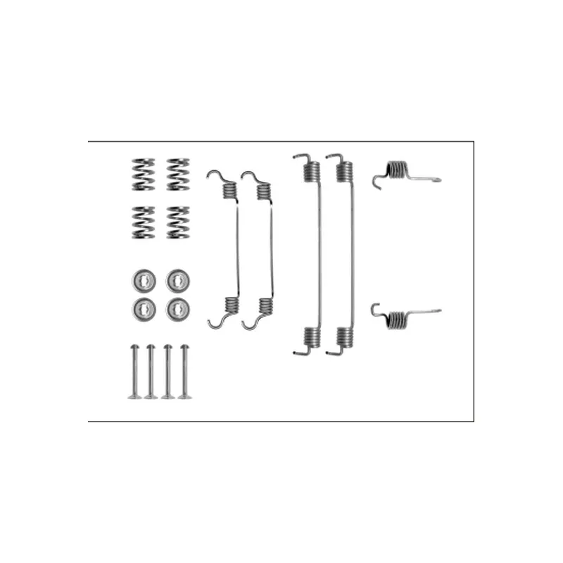 Kit d'accessoires, mâchoire de frein TEXTAR 97040800