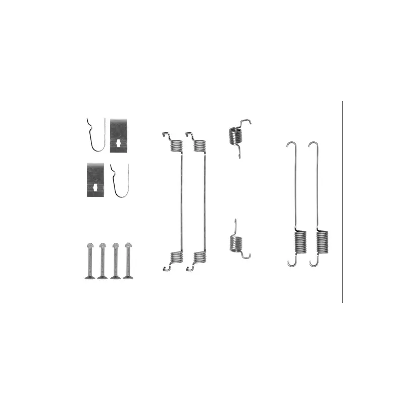 Kit d'accessoires, mâchoire de frein TEXTAR 97041200