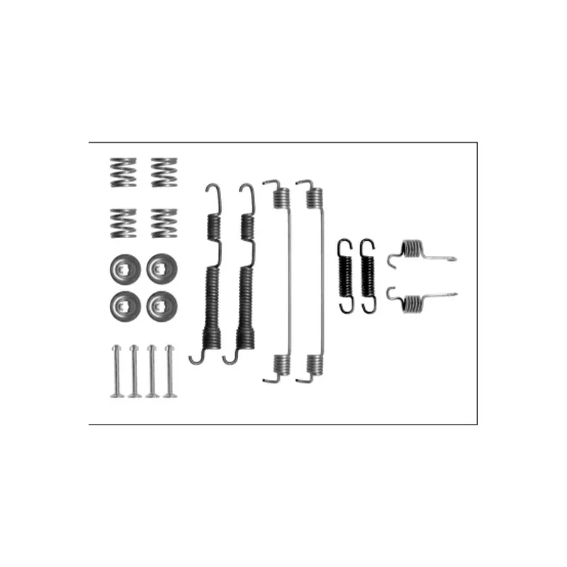 Kit d'accessoires, mâchoire de frein TEXTAR 97042200