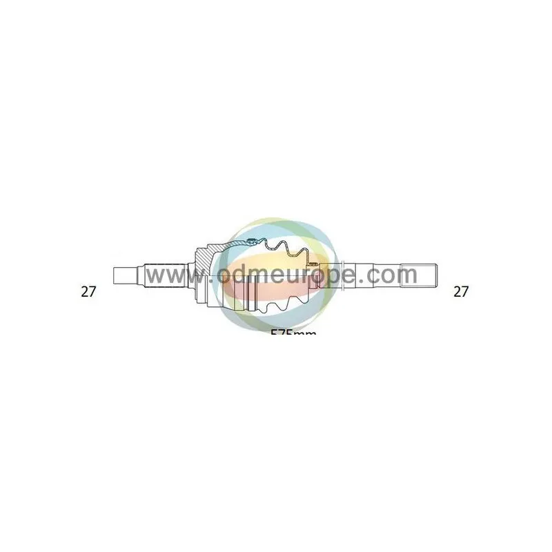 Arbre de transmission ODM-MULTIPARTS 18-226030