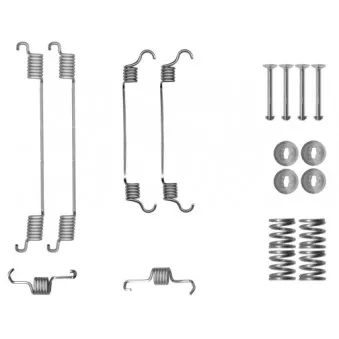 Kit d'accessoires, mâchoires de frein de stationnement TEXTAR 97048100
