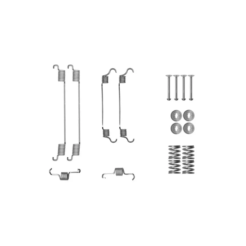 Kit d'accessoires, mâchoires de frein de stationnement TEXTAR 97048100