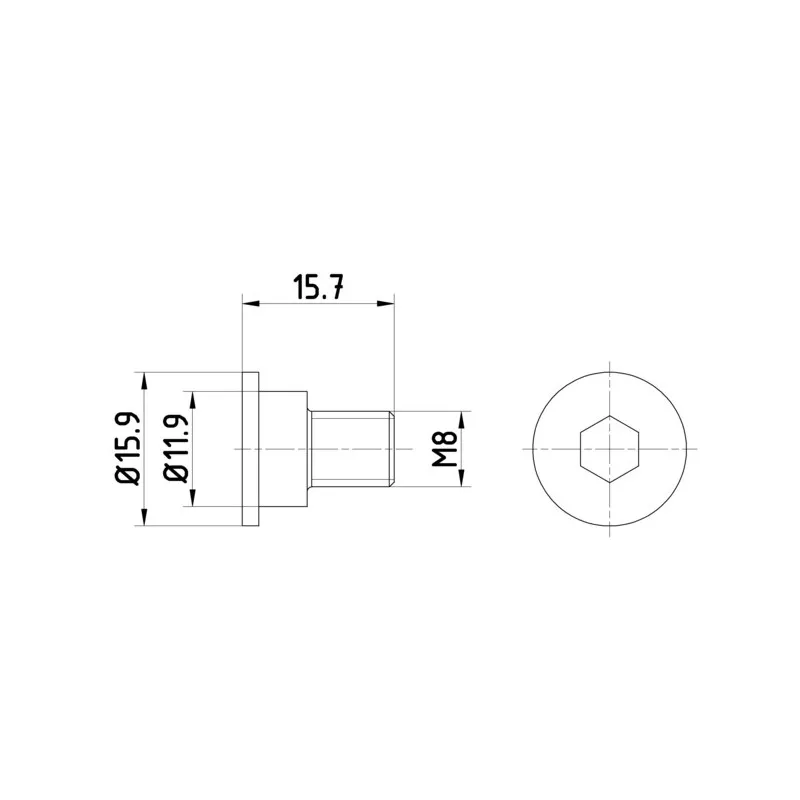Vis, disque de frein TEXTAR TPM0003