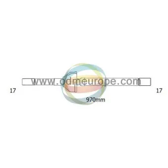 Arbre de transmission ODM-MULTIPARTS 18-261020