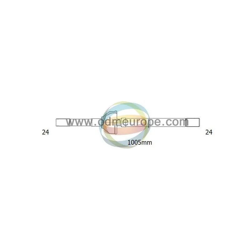 Arbre de transmission ODM-MULTIPARTS 18-271460