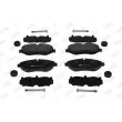 Jeu de 4 plaquettes de frein avant JURID 2922909560 - Visuel 1