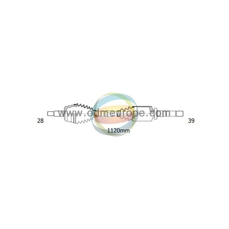 Arbre de transmission ODM-MULTIPARTS 18-292010