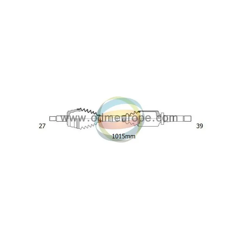 Arbre de transmission ODM-MULTIPARTS 18-292080