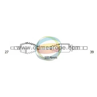 Arbre de transmission ODM-MULTIPARTS 18-292260