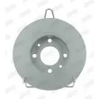 Jeu de 2 disques de frein avant JURID 561120JC - Visuel 1