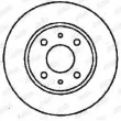 Jeu de 2 disques de frein avant JURID 561130JC - Visuel 2