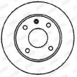 Jeu de 2 disques de frein avant JURID 561178JC - Visuel 2
