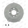 Jeu de 2 disques de frein avant JURID 561235JC - Visuel 1