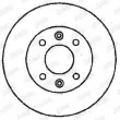 Jeu de 2 disques de frein avant JURID 561235JC - Visuel 2