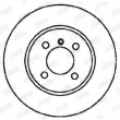 Jeu de 2 disques de frein avant JURID 561324JC - Visuel 2