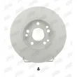 Jeu de 2 disques de frein avant JURID 561332JC - Visuel 1