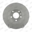 Jeu de 2 disques de frein arrière JURID 561340JC - Visuel 1