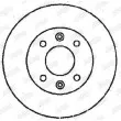 Jeu de 2 disques de frein avant JURID 561364JC - Visuel 2