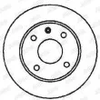 Jeu de 2 disques de frein avant JURID 561373JC - Visuel 2