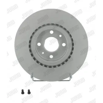 Jeu de 2 disques de frein avant JURID 561387JC