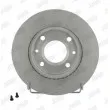 Jeu de 2 disques de frein avant JURID 561409JC - Visuel 1