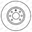 Jeu de 2 disques de frein avant JURID 561446JC - Visuel 2