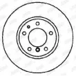 Jeu de 2 disques de frein avant JURID 561476JC - Visuel 2