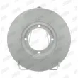 Jeu de 2 disques de frein avant JURID 561521JC - Visuel 1