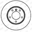 Jeu de 2 disques de frein avant JURID 561551JC - Visuel 2