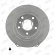 Jeu de 2 disques de frein arrière JURID 561552JC - Visuel 1
