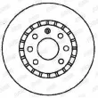 Jeu de 2 disques de frein avant JURID 561588JC - Visuel 2