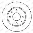 Jeu de 2 disques de frein avant JURID 561592JC - Visuel 2