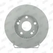 Jeu de 2 disques de frein avant JURID 561594JC - Visuel 1
