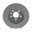 Jeu de 2 disques de frein avant JURID 561610JC - Visuel 1