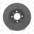 Jeu de 2 disques de frein avant JURID 561622JC - Visuel 1