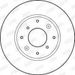 Jeu de 2 disques de frein avant JURID 561622JC - Visuel 2