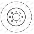 Jeu de 2 disques de frein avant JURID 561630JC - Visuel 2