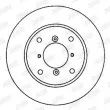 Jeu de 2 disques de frein avant JURID 561650JC - Visuel 2