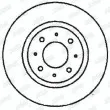 Jeu de 2 disques de frein avant JURID 561680JC - Visuel 2