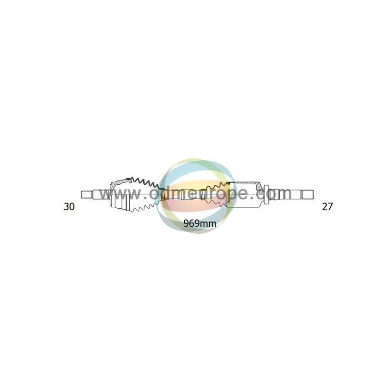 Arbre de transmission ODM-MULTIPARTS 18-342020
