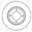 Jeu de 2 disques de frein avant JURID 561688JC - Visuel 2