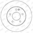 Jeu de 2 disques de frein avant JURID 561696JC - Visuel 2