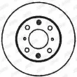 Jeu de 2 disques de frein avant JURID 561711JC - Visuel 2