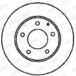 Jeu de 2 disques de frein avant JURID 561716JC - Visuel 2