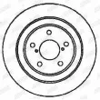 Jeu de 2 disques de frein arrière JURID 561735JC - Visuel 2